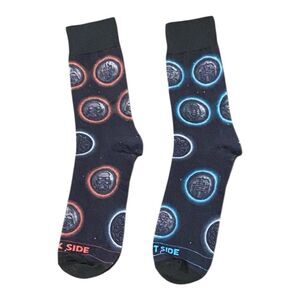 Star Wars Oreo special edition crew socks, both the Dark Side and Light Side.